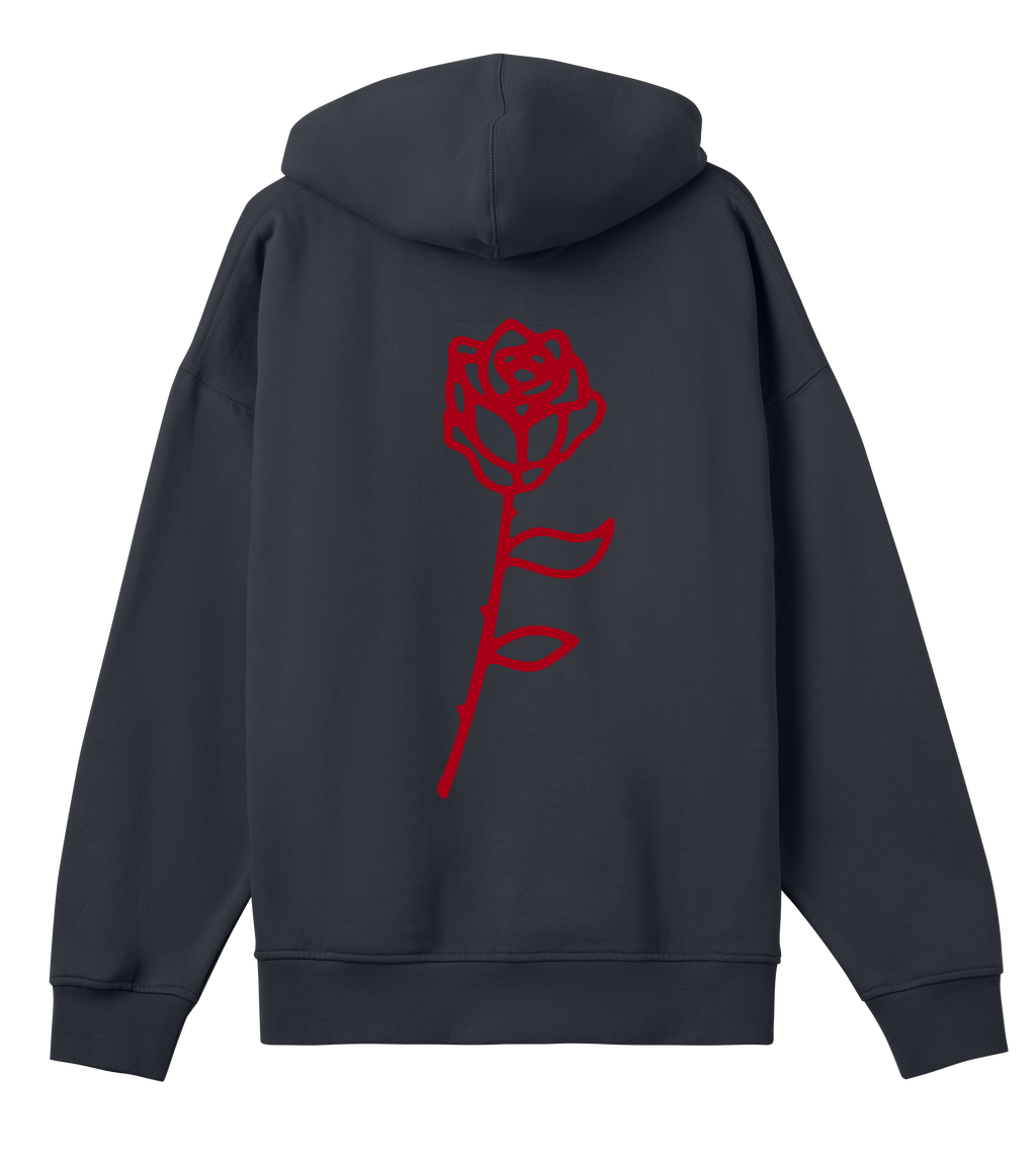 ROSE HOODIE RED