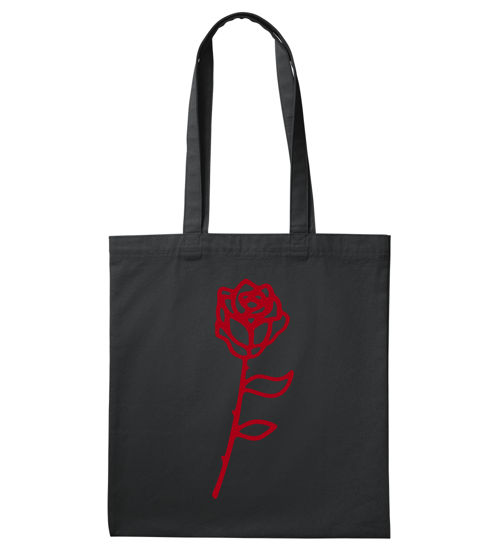 ROSE TOTE BAG RED