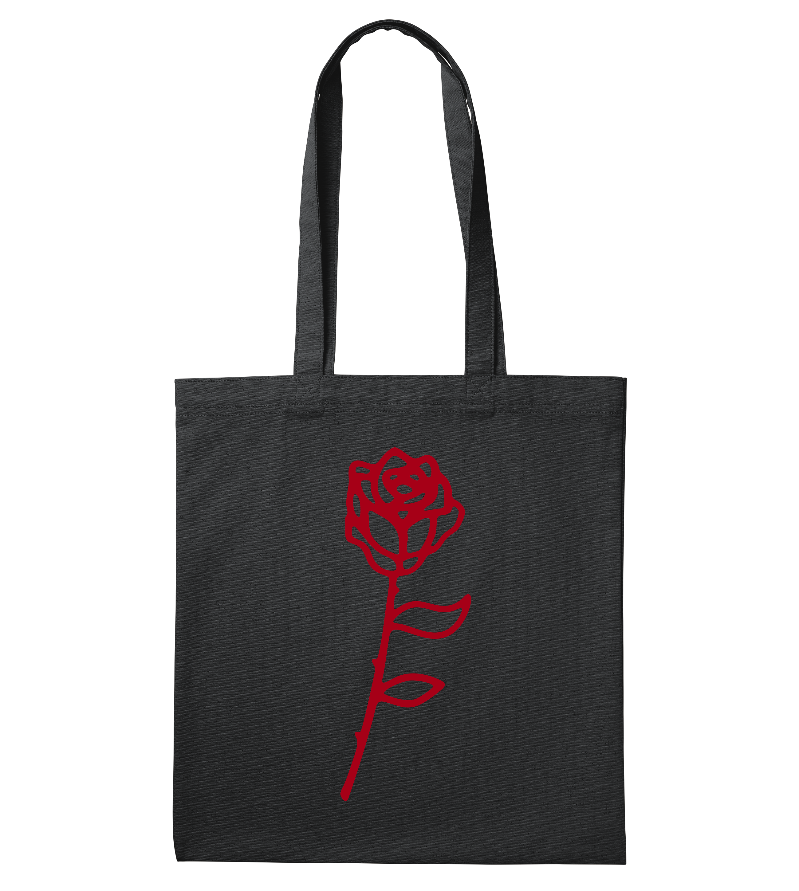 ROSE TOTE BAG RED