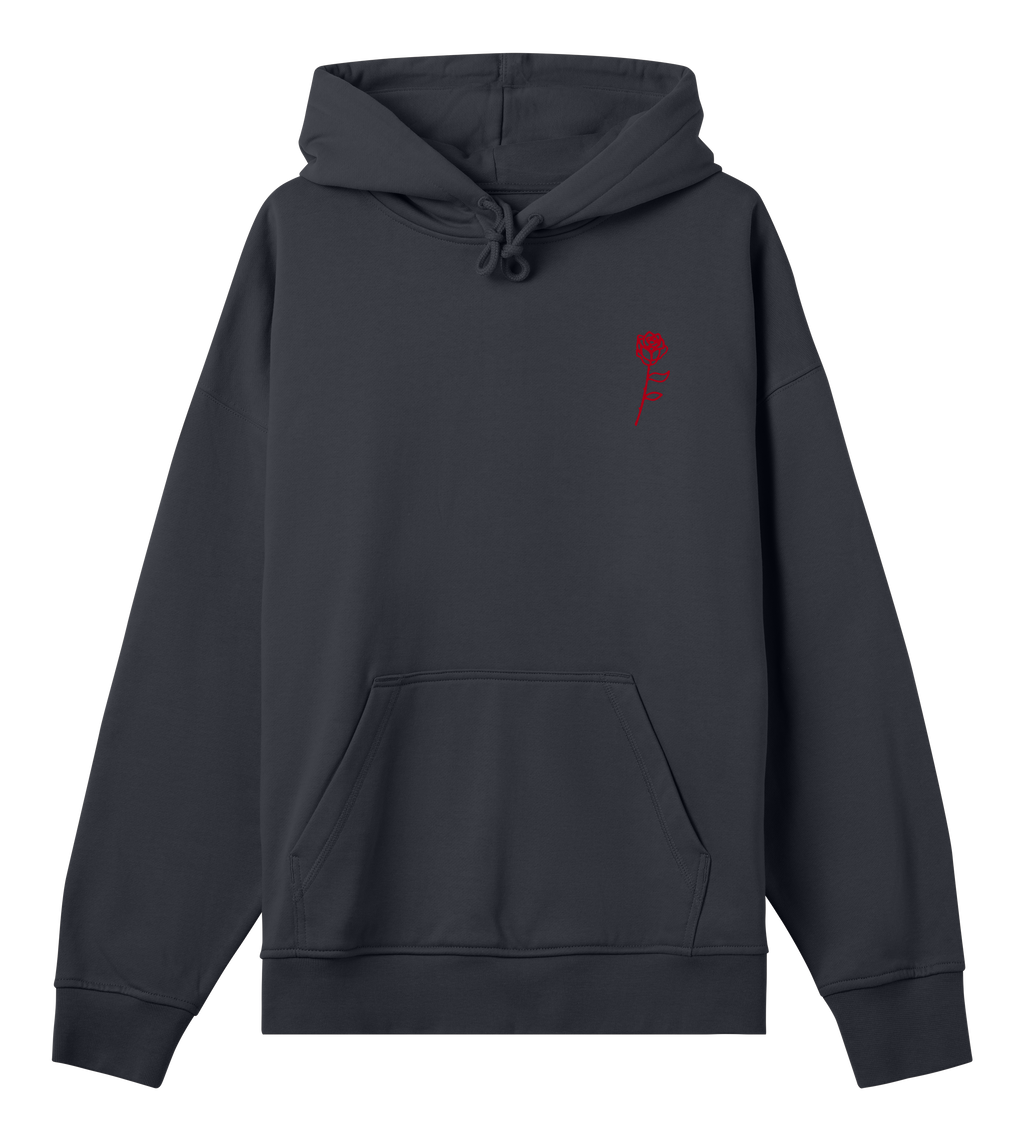 ROSE HOODIE RED